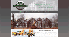 Desktop Screenshot of hallbuildersinc.com